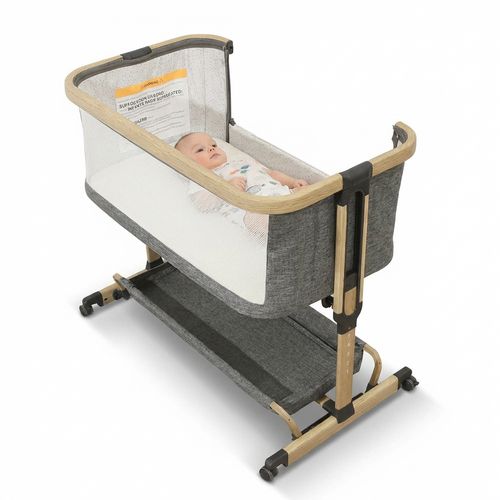 AMKE 3 in 1 Baby Bassinets All-mesh Bedside Sleeper